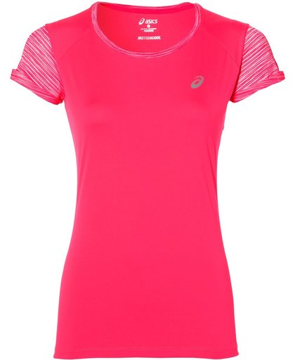 Asics FuzeX Sportshirt - Maat S  - Vrouwen - roze