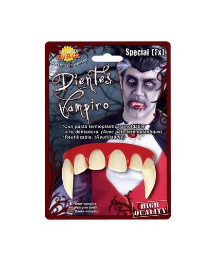 Vampier tanden bovengebit thermoplastisch