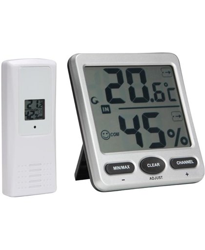 Draadloze Thermometer / Hygrometer - Groot Display