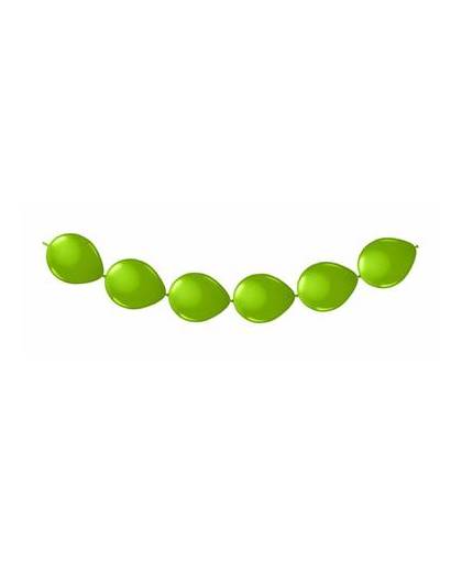 Knoop ballonnen lime groen