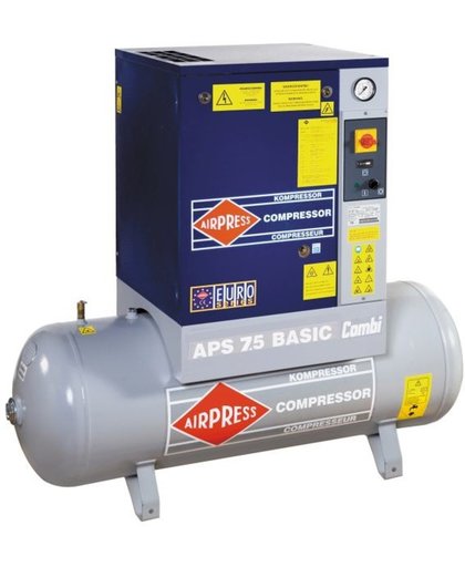 AIRPRESS 400V schroefcompressor combi APS 7.5 basic