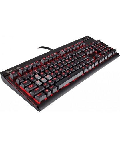 Corsair Gaming - Strafe Mechanical Gaming Keyboard - Red LED - Cherry MX Red (US Layout)