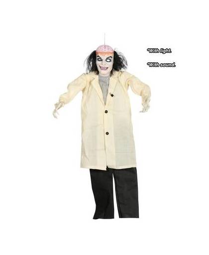 Halloween pop dokter met licht en geluid 90cm