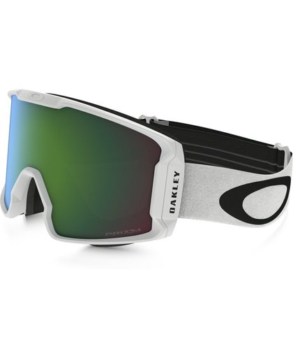 Oakley Line Miner - Ski Goggle - Matte White / Prizm Jade Iridium