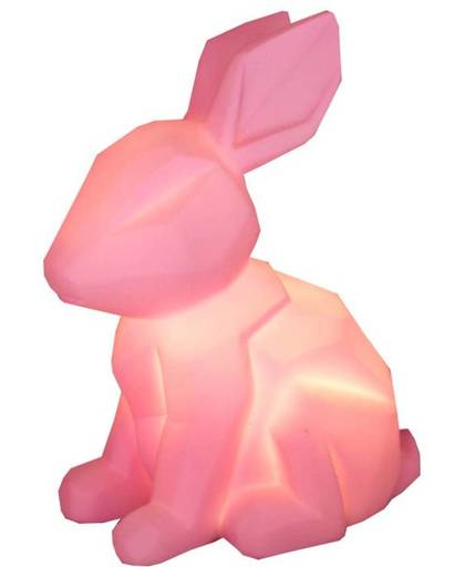 House of Disaster MINI origami rabbit lamp Pink Mini lamp rabbit