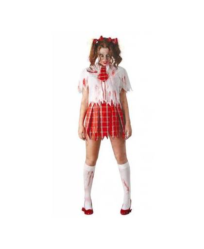 Halloween kostuum dames schoolmeisje - maat / confectie: small-medium / 36-38