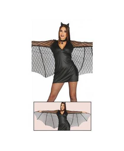 Halloween kostuum dames vleermuis - maat / confectie: small-medium / 36-38