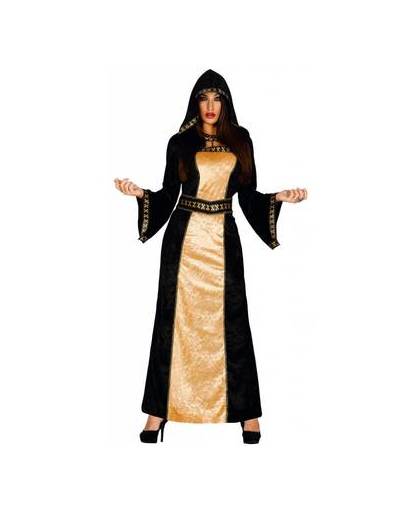 Halloween kostuum dames vampier goud m/l - maat / confectie: medium-large / 38-40