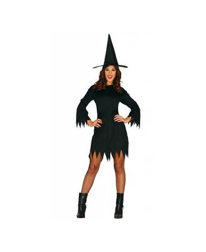 Halloween kostuum dames heks - maat / confectie: medium-large / 38-40