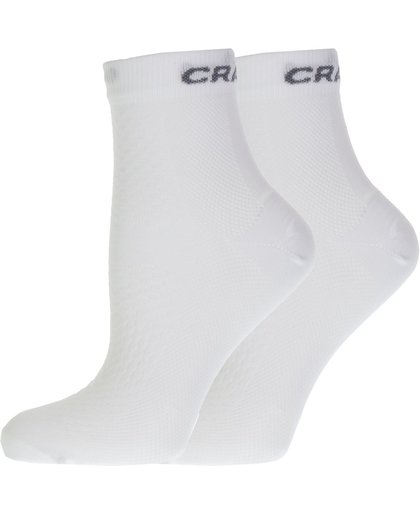 Craft Coolid 2-Pack Sock Unisex Sportsokken - White - 46/48