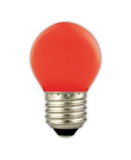 Calex LED kogellamp E27 P45 1W Rood