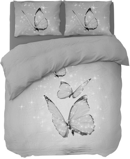 Nightlife Concept Dekbedovertrek Butterfly Grijs