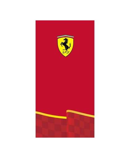 Ferrari logo - strandlaken - 75 x 150 cm - rood