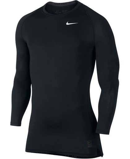 Nike Core Compression LS Top Sportshirt Heren - Black