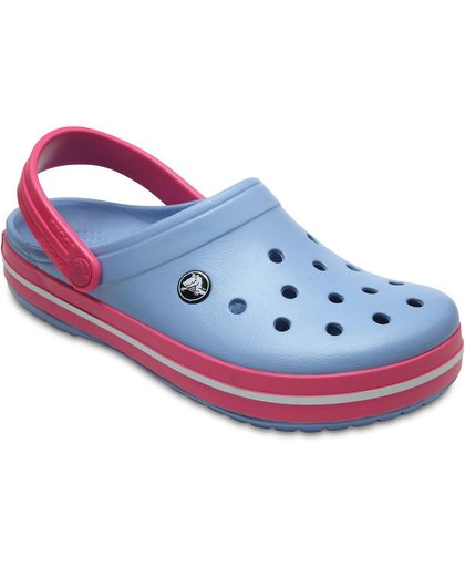 Crocs Crocband slippers Slippers - Maat 41/42 - Unisex - blauw/roze