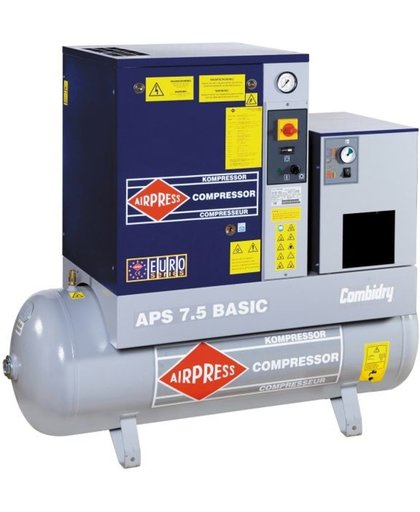 AIRPRESS 400V schroefcompressor combi dry APS 7.5 basic