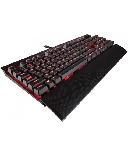 Corsair Gaming - K70 LUX Mechanical Keyboard - Backlit Red LED - Cherry MX Brown (US Layout)