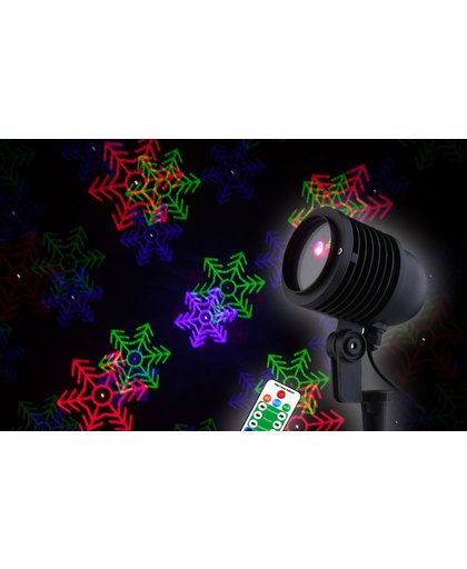 AmazerLaser! Laser spot Premium rode/groene/blauwe sterren/sneeuwvlokken