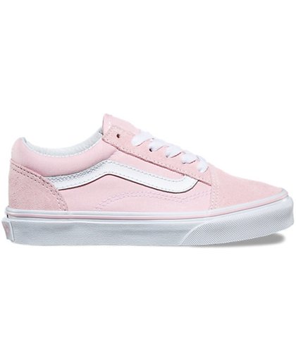 Vans Old Skool Sneakers Kinderen - (Suede/Canvas) chalk pink/true white