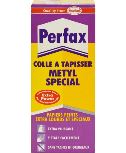Perfax Behanglijm Metyl Speciaal Extra Zwaar en Speciaal behang - 200 g