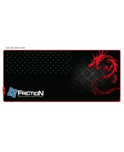 Dragon War Keyboard Pad + Mouse Pad Friction
