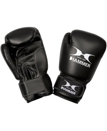 Hammer Boxing Gloves Fit  Bokshandschoenen - Unisex - zwart Maat: 10 Oz: 283,490 gram - wedstrijden