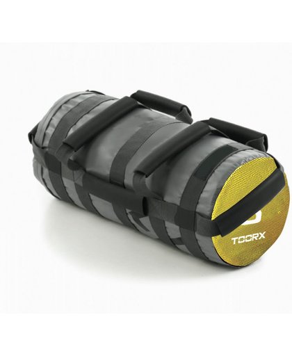 Toorx Powerbag 5 kg met 7 hendels - grijs - geel