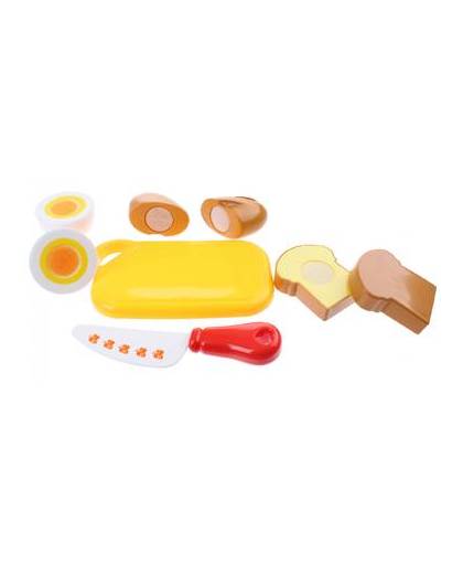Johntoy home and kitchen speelset brood 8-delig