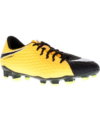 Nike Hypervenomx Phelon III FG Voetbalschoenen Heren  Voetbalschoenen - Maat 42 - Mannen - oranje/wit/zwart