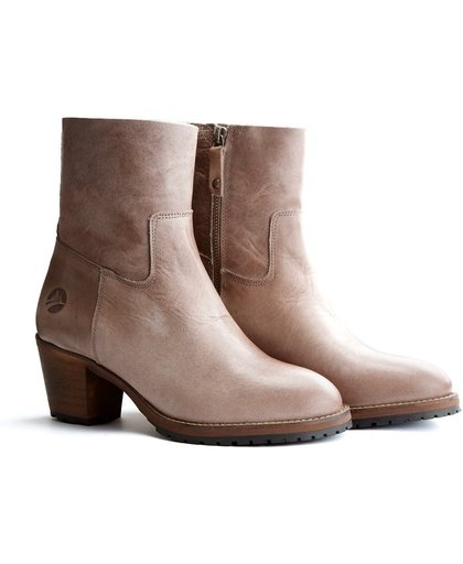 Travelin' Bordeaux Ankle Boot Taupe 41