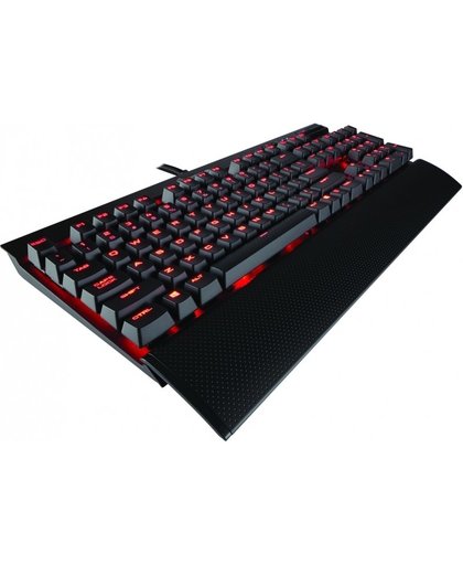 Corsair Gaming - K70 RapidFire Mechanical Gaming Keyboard - Red LED - Cherry MX Speed (US Layout)