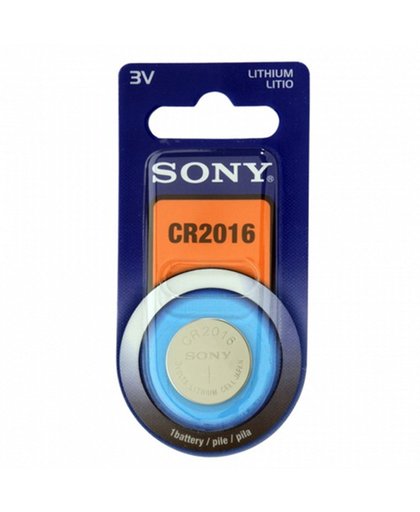 Sony CR2016B1A oplaadbare batterij/accu