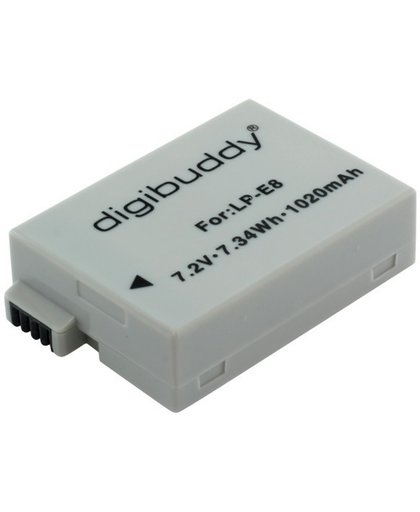 LP-E8 Digibuddy batterij (A-Merk)