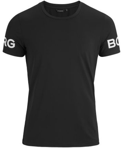 Bjorn Borg BORG Tee - Sportshirt performance - mannen - zwart - XL