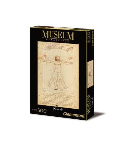 Clementoni legpuzzel Museum Collection Da Vinci - 500 stukjes