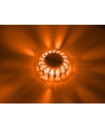 LED's Light veiligheidslamp SAFETY oranje Ø110 CR123