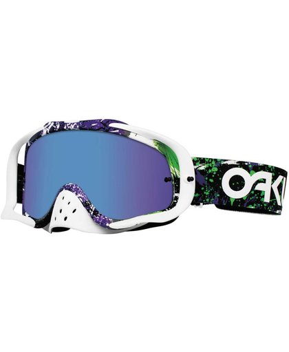 Oakley Crowbar MX goggles violet/wit