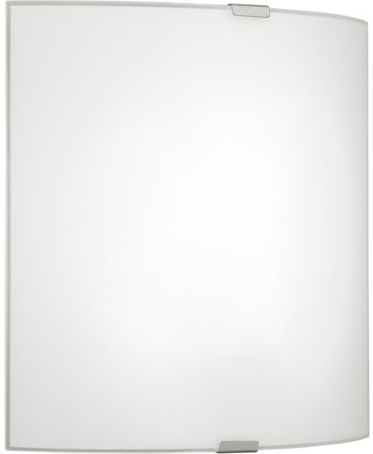 EGLO Grafik Wand/Plafondlamp - LED - 280X290mm. - Wit