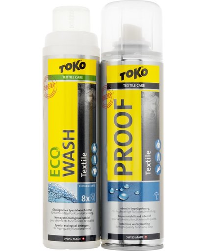 Toko Careline Duo Pack - Textile Proof & Eco Textile Wash - 250ml/250ml