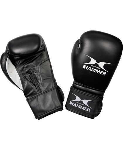 Hammer Bokshandschoenen PREMIUM FIGHT rundsleder, zwart, 10 OZ