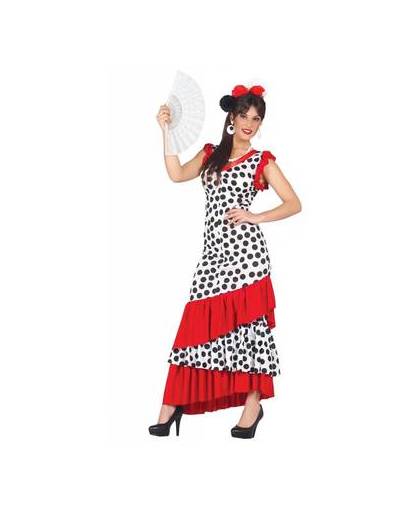 Flamenco jurk - maat / confectie: medium-large / 38-40