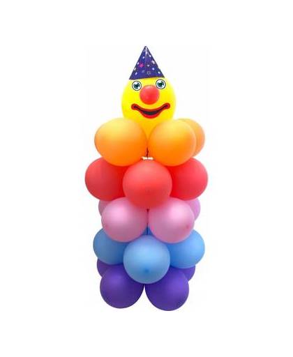 Doe het zelf ballon set clown
