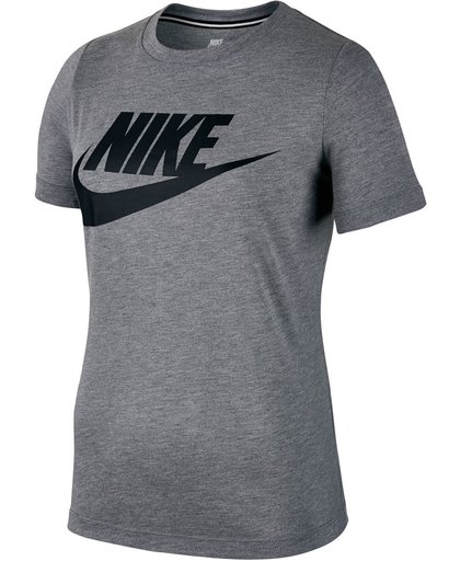 Nike Essential W T-shirt grijs flecked