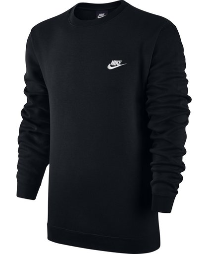 Nike Crew Flc Club sweater zwart