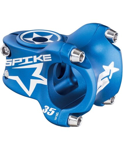 Spank Spike Race Stuurpen 31.8mm blauw Lengte 35 mm