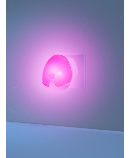 Pabobo - Roze - Automatisch nachtlampje - Automatisch - Hoe donkerder, hoe harder hij brandt!