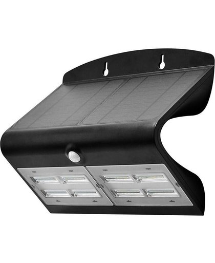 V-TAC Solar LED Lamp - 7 Watt - Neutraal wit - 2 Lichts - Bewegingssensor - Schemerschakelaar