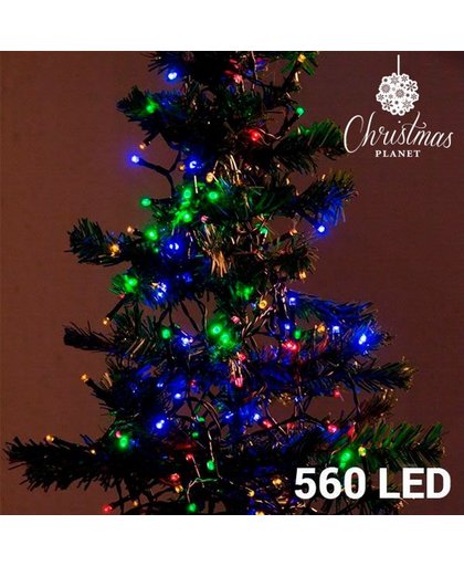 Veelkleurige Kerstlampjes (560 Leds)