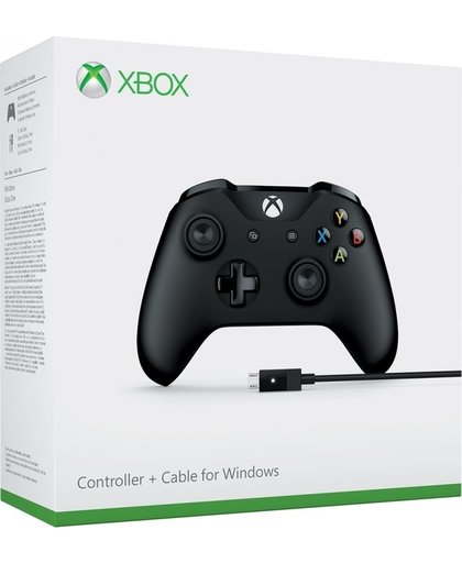 Microsoft Xbox One Controller + Cable for Windows (bluetooth)