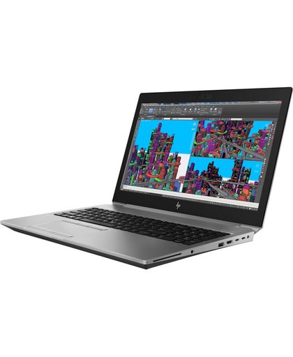 HP ZBook 15 G5 Zilver Mobiel werkstation 39,6 cm (15.6") 1920 x 1080 Pixels 2,70 GHz Intel® Xeon® E-2176M